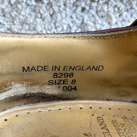 Dr Martens Mary Janes Tricolor Leather Vintage Made in England 8 main image 2